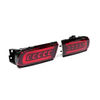 LED Tail Lights V2 (2 pcs, 2017-2023) Toyota Land Cruiser Prado 150 2009-2023 photo 3