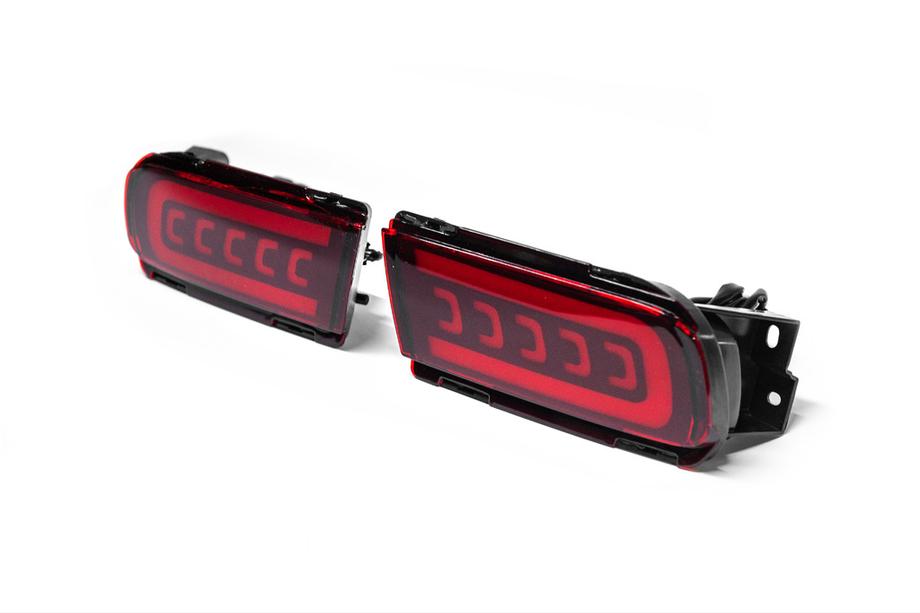 Toyota Land Cruiser Prado 150 2009-2023 LED Tail Lights V2 (2 pcs, 2017-2023) Image