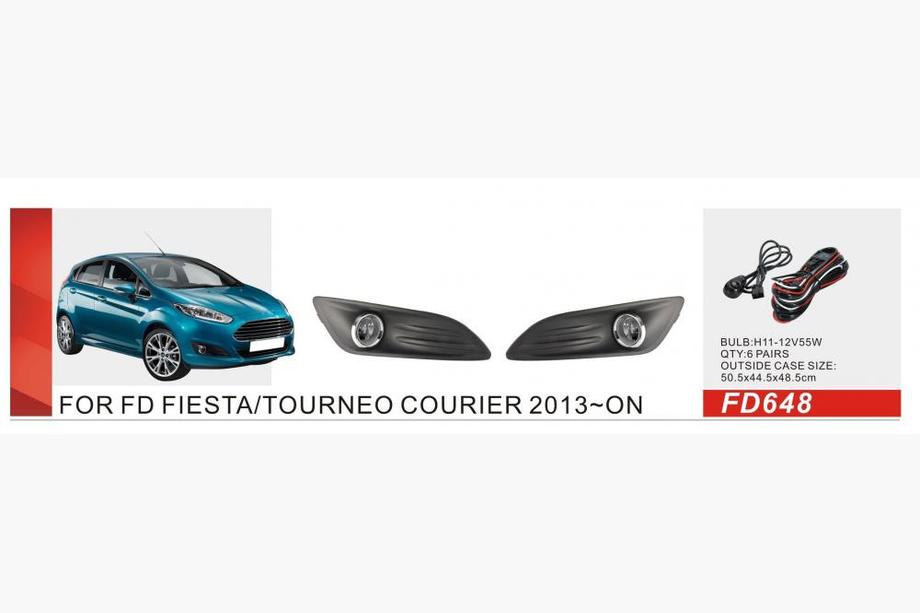 Ford Fiesta 2008-2017 Fog Lights (2013-2017, Halogen) Image