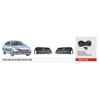 Fog Lights EU-Type (2017-2020, LED) Honda Accord X 2017-2022