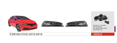 Honda Civic Sedan IX 2011-2016 Fog Lights 2013-2015 (Halogen) photo 1