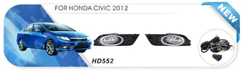 Honda Civic Sedan IX 2011-2016 Fog Lights 2011-2013 (Halogen) photo 1