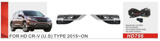 Honda CRV 2012-2016 Fog Lights 2014-2016 US-type (Halogen) photo 1