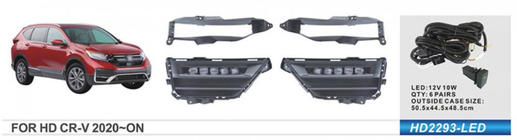 Honda CRV 2017-2022 Fog Lights 2019-2022 US-Type (LED V2) photo 1