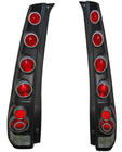 Honda CRV 2001-2006 Tail Lights 2001-2003 (Black, 2 pcs) photo 1