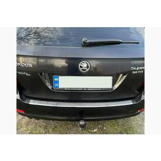Rear bumper protector Carmos (SD/SW, stainless steel) photo 1