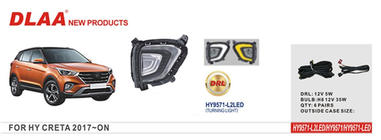 Hyundai Creta 2014-2020 LED Fog Lights photo 1