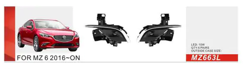 Mazda 6 2012-2024 LED Fog Lights 2016-2018 (2 pcs) photo 1