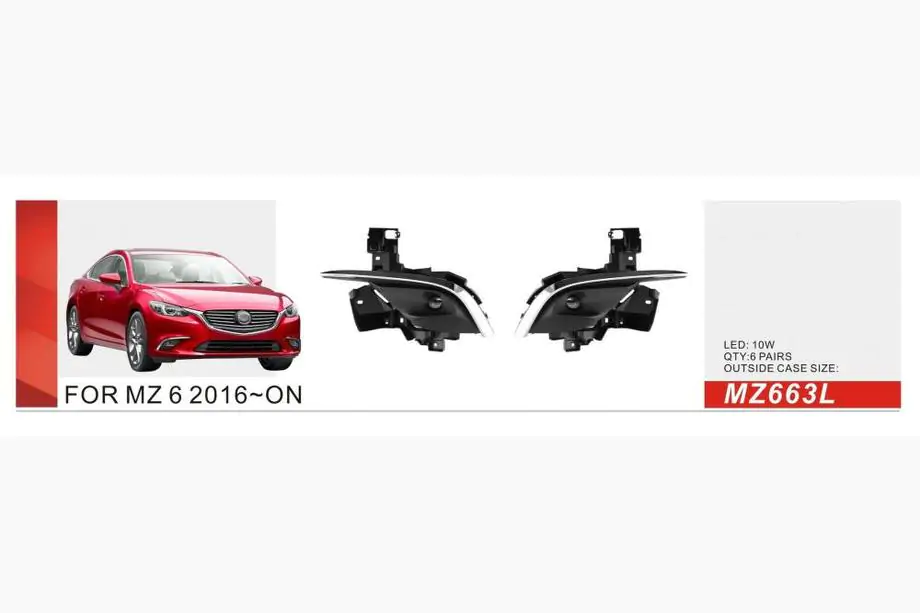 Mazda 6 2012-2024 LED Fog Lights 2016-2018 (2 pcs) Image