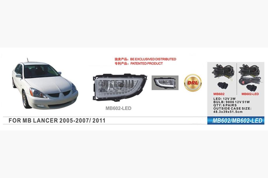 Mitsubishi Lancer 9 2004-2008 LED Fog Lights (2 pcs) Image