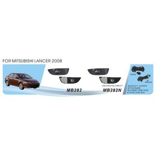 Fog Lights (2 pcs, Halogen) Mitsubishi Lancer X 2008-