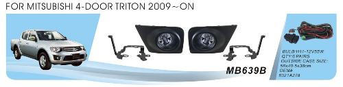 Mitsubishi L200 2006-2015 Fog Lights 2006-2011 (2 pcs, Halogen) photo 1