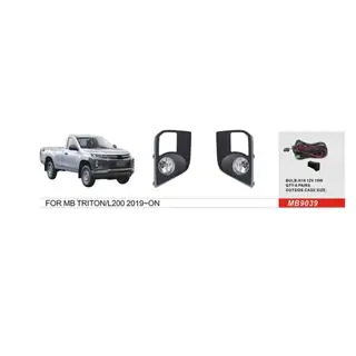 Fog Lights 2019+ (2 pcs, Halogen) Mitsubishi L200 2015-2024