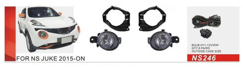 Nissan Juke 2010-2019 Fog Lights 2015-2019 (2 pcs, Halogen) photo 1