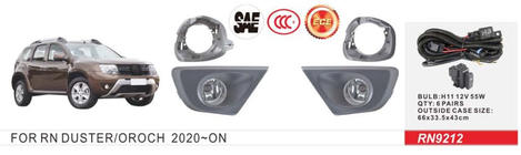 Renault Duster 2008–2017 Fog Lights 2015-2018 (2 pcs, Halogen) photo 1