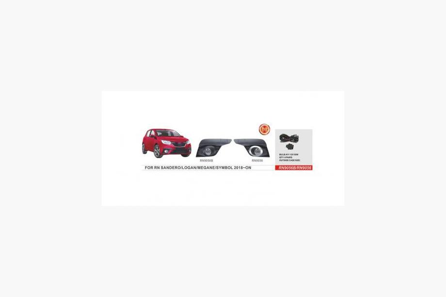 Renault Sandero 2013-2022 Fog Lights 2018-2021 (2 pcs, Halogen) Image