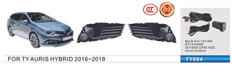 Toyota Auris 2012-2018 Fog Lights Hibryd 2015-2018 (2 pcs, Halogen) photo 1