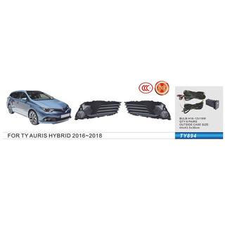 Fog Lights Hibryd 2015-2018 (2 pcs, Halogen) Toyota Auris 2012-2018