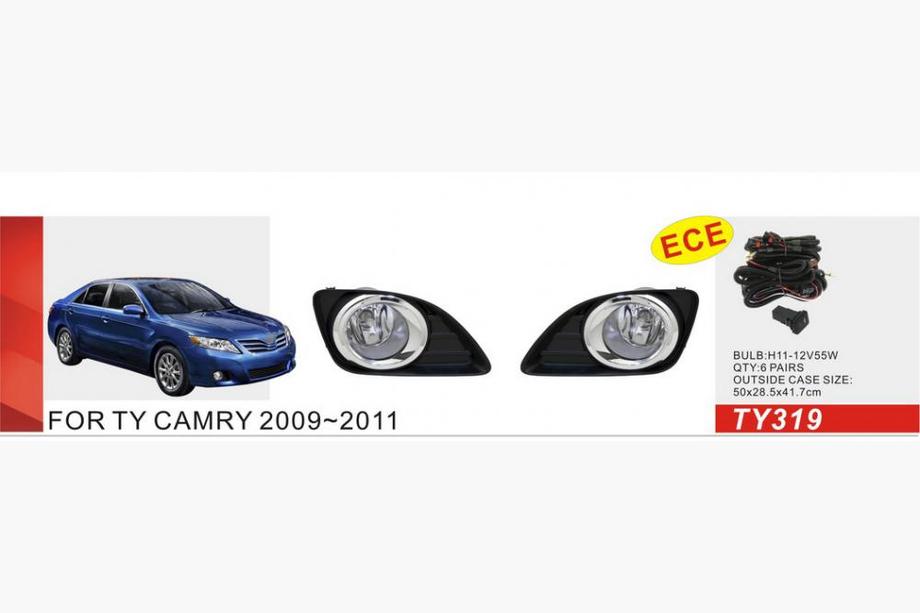 Toyota Camry 2006-2011 Fog Lights 2009-2011 (2 pcs, Halogen) Image