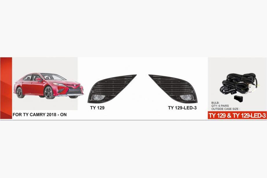 Toyota Camry 2017–2023 US-Type LED Fog Lights (2 pcs) Image