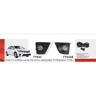Fog Lights 2013-2016 (2 pcs, Halogen) Toyota Corolla 2013-2019 photo 2