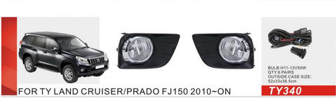 Toyota Land Cruiser Prado 150 2009-2023 Fog Lights 2010-2013 (2 pcs, Halogen) photo 1