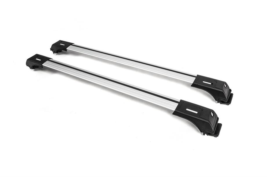 Citroen Berlingo 2008-2018 Lockable roof bars for roof rails Skybar V1 (set of 2) Gray Photo 6