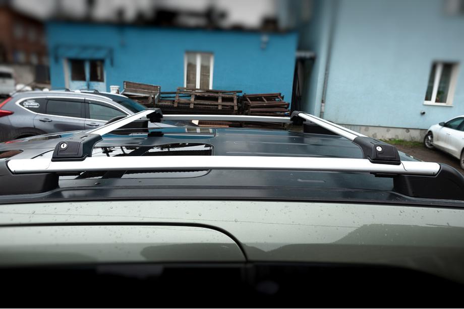 Citroen Berlingo 2008-2018 Lockable roof bars for roof rails Skybar V1 (set of 2) Gray Photo 3