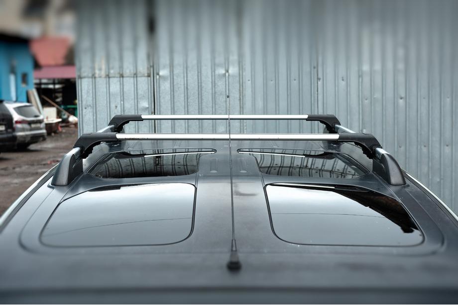Citroen Berlingo 2008-2018 Lockable roof bars for roof rails Skybar V1 (set of 2) Gray Photo 5