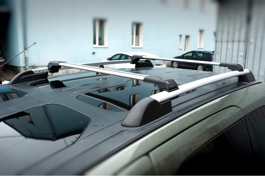 Peugeot Partner Tepee 2008-2018 Lockable roof bars for roof rails Skybar V1 (set of 2) Image