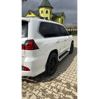 Side steps 2015-2022 (stainless steel) Lexus LX570/450d 2008-2022 photo 3