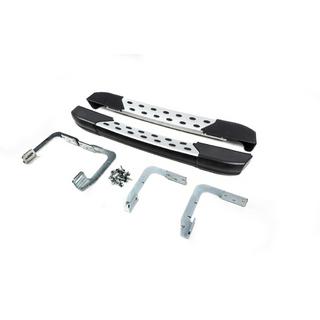 DOT-Line Side Steps Behind Wheel (2 pcs, Aluminum) Volkswagen Crafter 2006-2016 photo 2