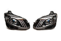 Mercedes E-class W213 2016-2023 Maybach Headlights (2016-2020, 2 pcs, LED) photo 4