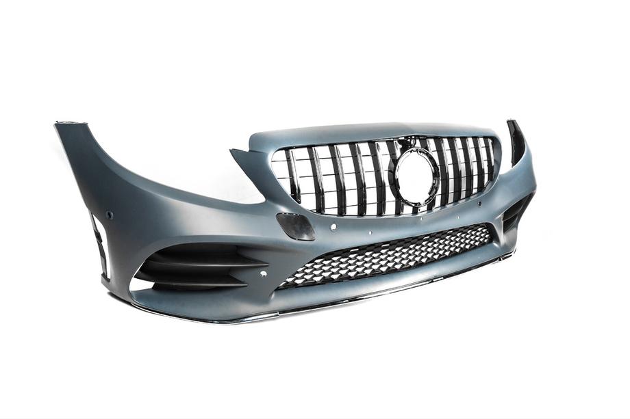 Mercedes C-class W205 2014-2021 Front bumper assembly (AMG Line 2018-2021) Photo 10