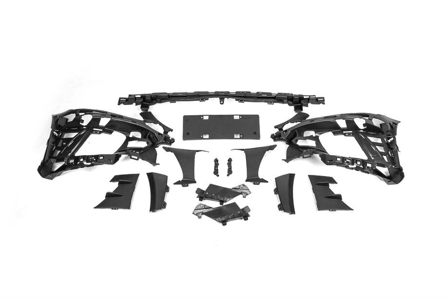 Mercedes C-class W205 2014-2021 Front bumper assembly (AMG Line 2018-2021) Photo 11