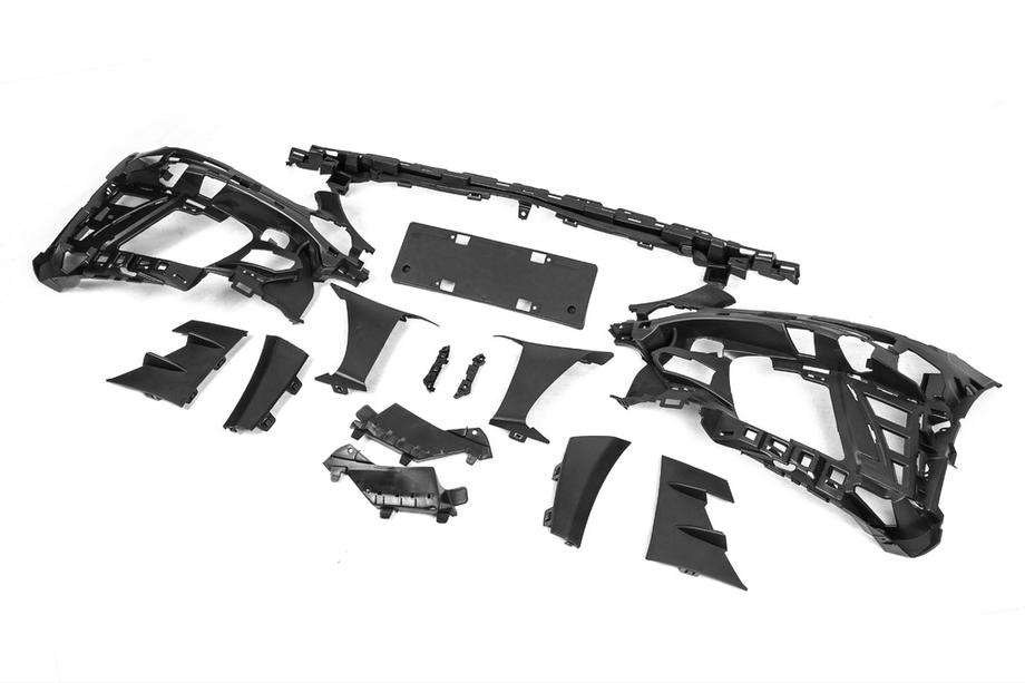 Mercedes C-class W205 2014-2021 Front bumper assembly (AMG Line 2018-2021) Photo 12