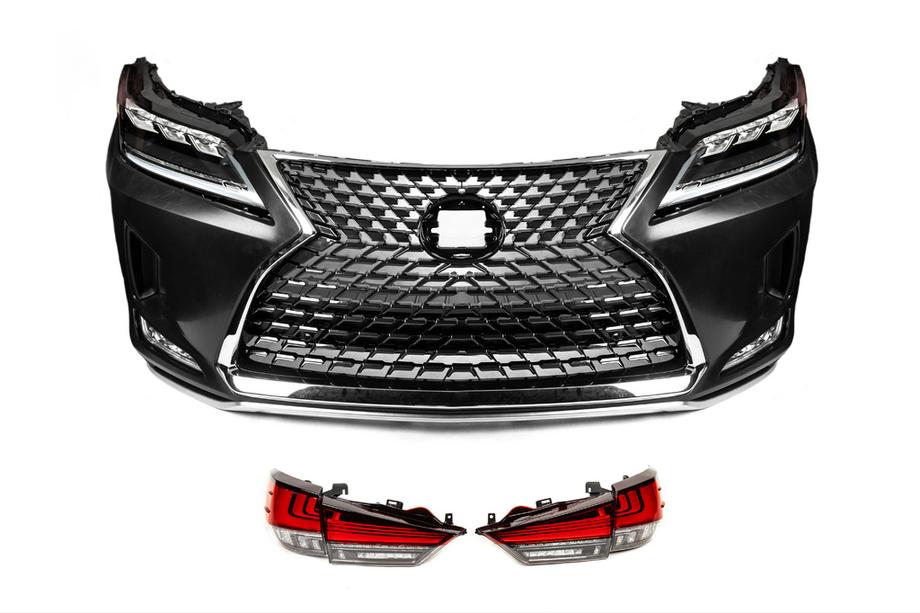 Lexus RX 2016-2022 Facelift Kit to 2021 (bumper, headlights, taillights) Photo 1
