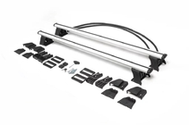 Nissan Leaf 2017- Roof rack for smooth roof (chrome, pair) photo 5