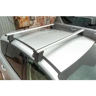 Roof rack for smooth roof (chrome, pair) photo 4