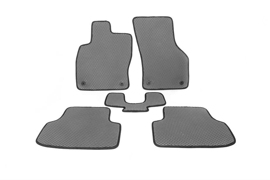 Audi A3 2012-2020 EVA Floor Mats (Gray) Image