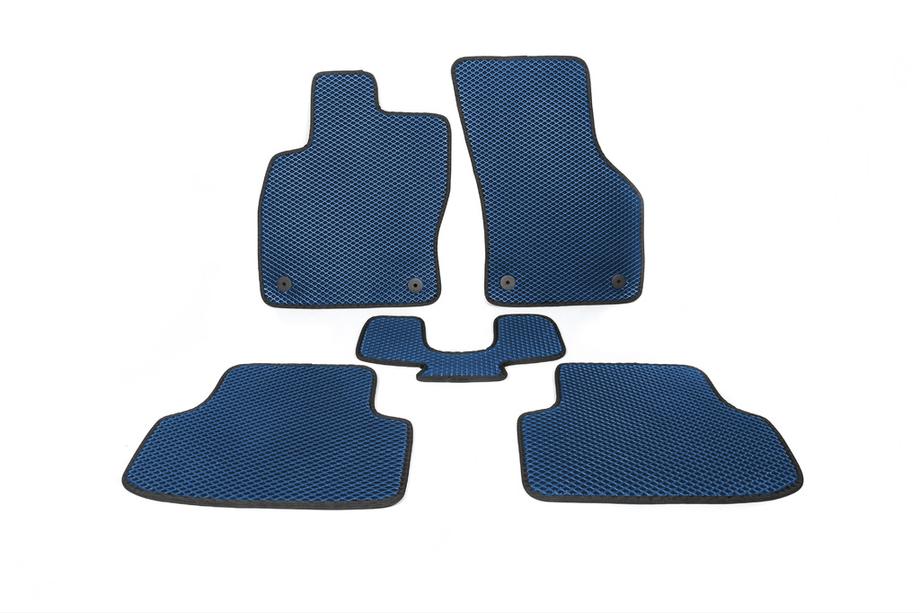 Audi A3 2012-2020 EVA Floor Mats (Blue) Image