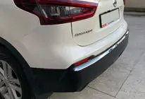 Nissan Qashqai 2014-2021 Rear bumper trim stainless steel photo 1