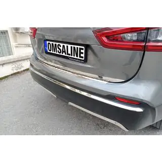 Rear bumper trim stainless steel photo 4