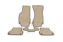 Audi A7 2010-2018 EVA Floor Mats (cream) photo 1
