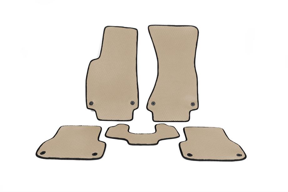 Audi A7 2010-2018 EVA Floor Mats (cream) Image