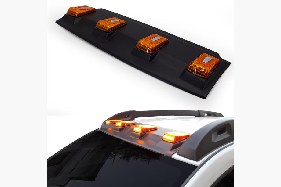 Dacia Duster 2018-2024 Windshield Visor V2 (LED) Image