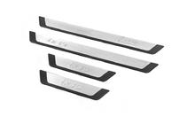 Hyundai IX-35 2010-2015 Door Sill Protectors Omsa Flexill (4 pcs, Stainless Steel) photo 2