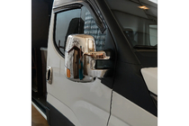 Iveco Daily 2014- Chrome Mirror Covers (2 pcs plastic) photo 3