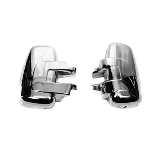 Chrome Mirror Covers (2 pcs plastic) photo 2