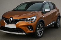 Renault Captur 2019- Mirror Covers (2 pcs, Stainless Steel) photo 1